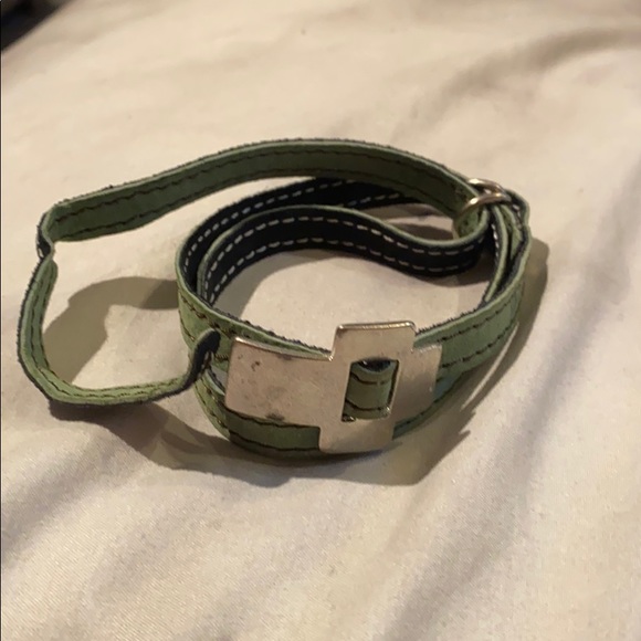 Jewelry - Green & Black Cross Bracelet from India